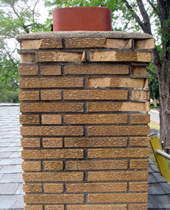 Water Damanged Chimney